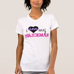 Liebe I mein POLIZIST T-Shirt