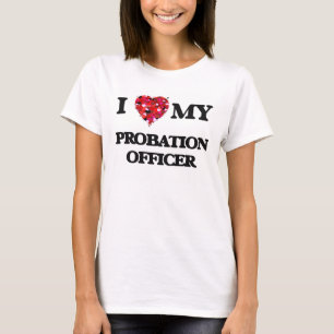 Liebe I mein Probe-Offizier T-Shirt