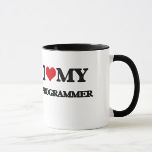 Liebe I mein Programmierer Tasse