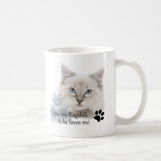 Liebe I mein ragdoll Kaffeetasse