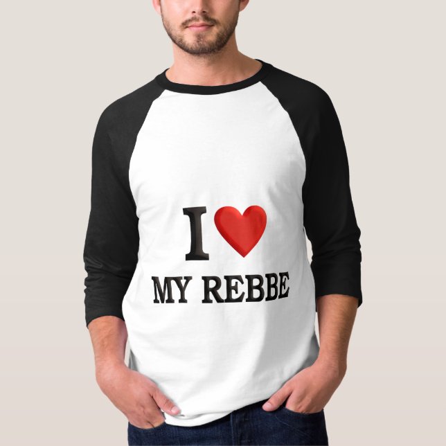 Liebe I mein Rebbe T-Shirt (Vorderseite)