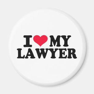 Liebe I mein Rechtsanwalt Magnet