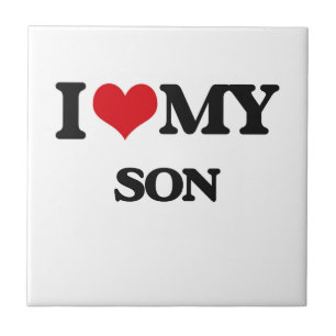Liebe I mein Sohn Fliese