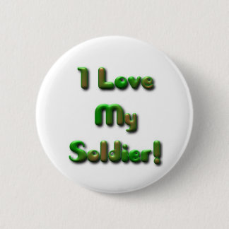 Liebe I mein Soldatknopf Button