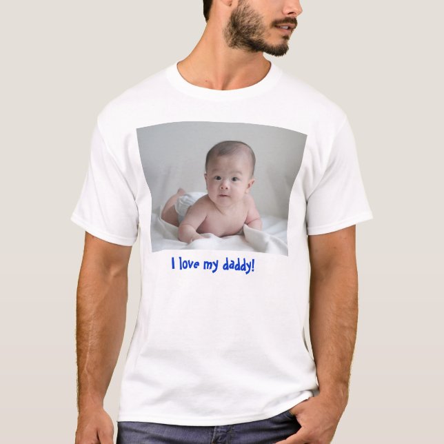 Liebe I mein Vati T-Shirt (Vorderseite)