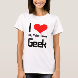 Liebe I mein Videospiel Geek T-Shirt