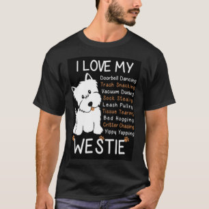 Liebe I mein Westie T-Shirt