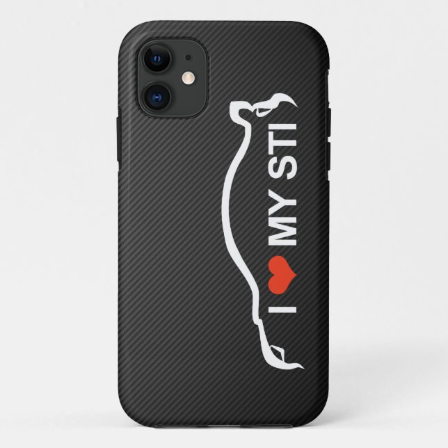 Liebe I mein WTI Case-Mate iPhone Hülle (Rückseite)