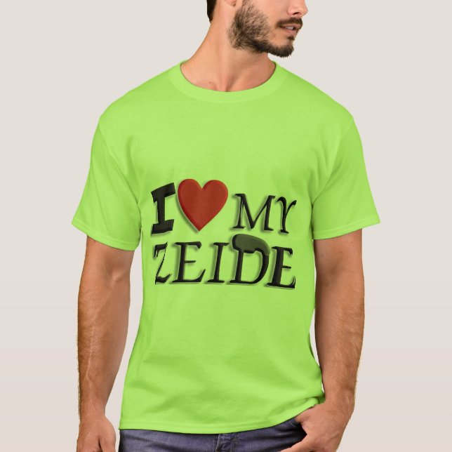 Liebe I mein Zeide T-Shirt (Vorderseite)
