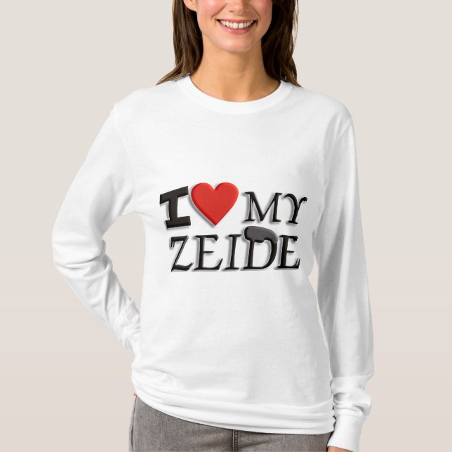 Liebe I mein Zeide T-Shirt (Vorderseite)