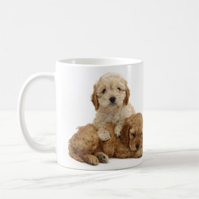 Liebe I meine cockapoo Tasse! Tasse (Links)