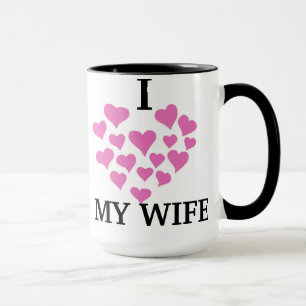 Liebe I meine Ehefrau Tasse