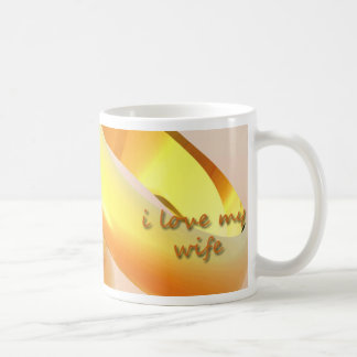 Liebe I meine Ehefrau-Tasse Kaffeetasse