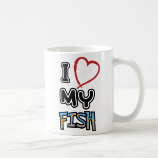 Liebe I meine Fische Kaffeetasse