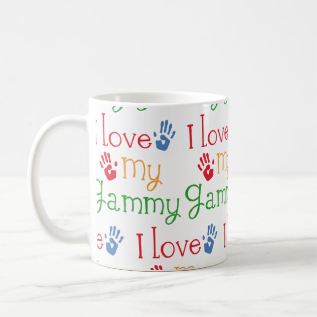 Liebe I meine GAMMY Kaffee-Tassen-Tee-Tasse GAMMY Tasse (Links)