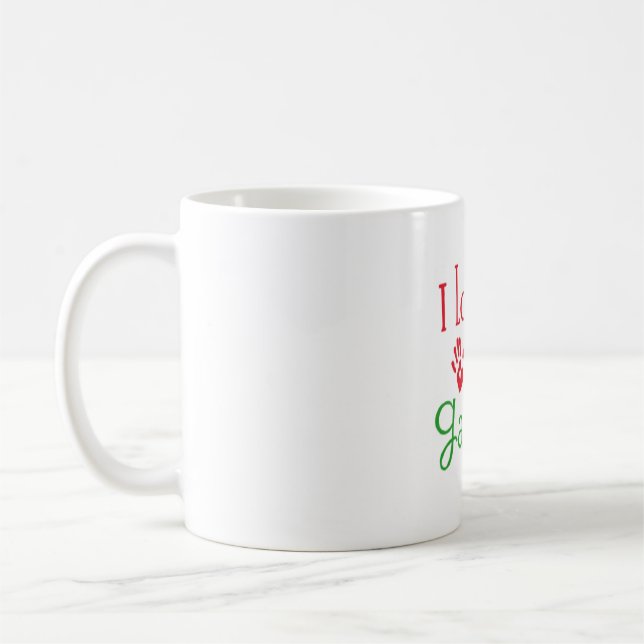 Liebe I meine GAMMY Kaffee-Tassen-Tee-Tasse GAMMY Tasse (Links)