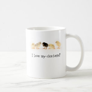 Liebe I meine Huhn-Tasse Kaffeetasse