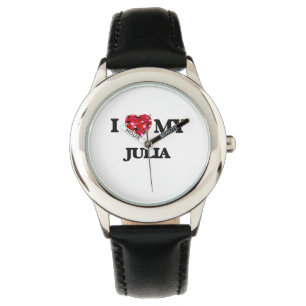 Liebe I meine Julia Armbanduhr
