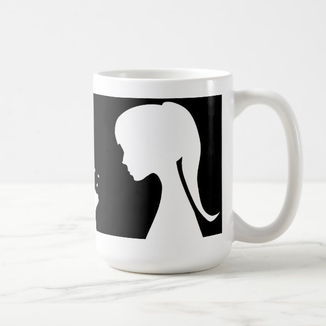 Liebe I meine Katze Tasse (Rechts)