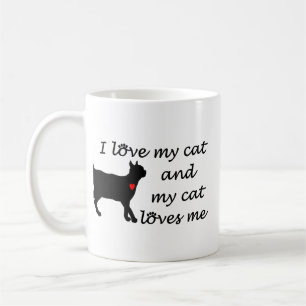 Liebe I meine Katze und meine Katzen-Lieben ich Tasse