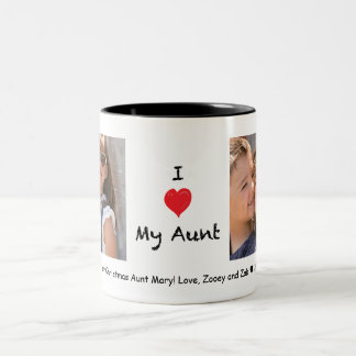 Liebe I meine kundengerechte Tasse Tanten-2 Foto