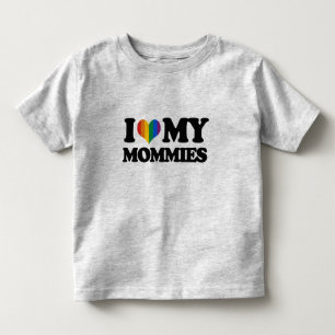 Liebe I meine Mamas Kleinkind T-shirt