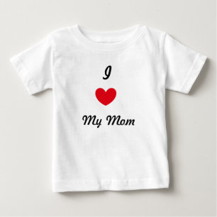 Liebe I meine Mamma Baby T-shirt