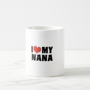 Liebe I meine NANA-Kaffee-Tassen-Tee-Tasse Nana Tasse