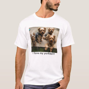 Liebe I meine yorkies!!! T-Shirt