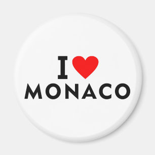 Liebe I Monaco-Land wie Herzreisetourismus Magnet