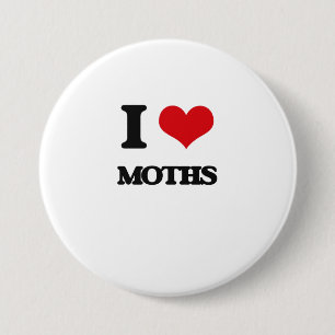 Liebe I Motten Button