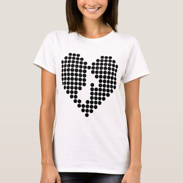 Liebe I Musik T-Shirt (Vorderseite)