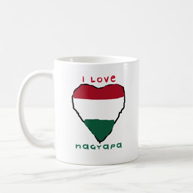 Liebe I Nagyapa Tasse (Links)