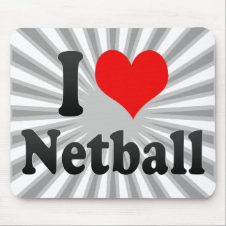 Liebe I Netball Mousepad