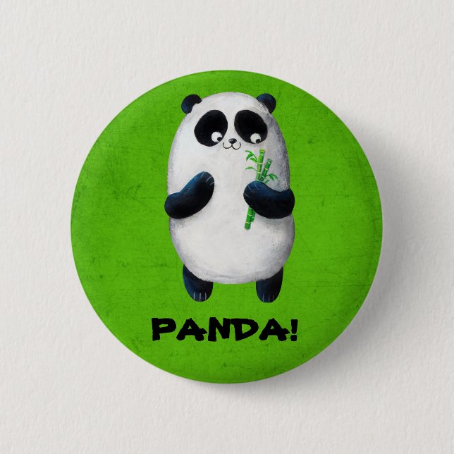Liebe I Panda Button (Vorderseite)