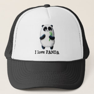 Liebe I Panda Truckerkappe