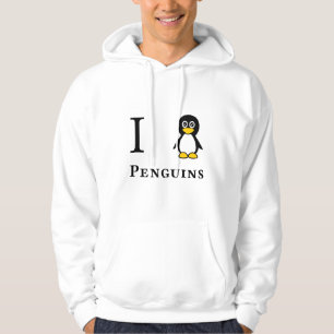 Liebe I Penguins Hoodie