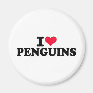 Liebe I Penguins Magnet