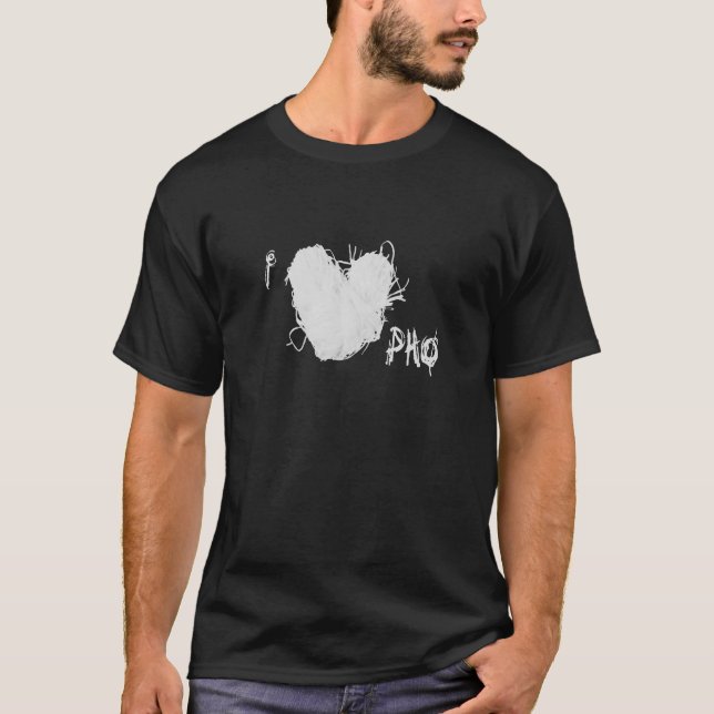Liebe I pho T-Shirt (Vorderseite)