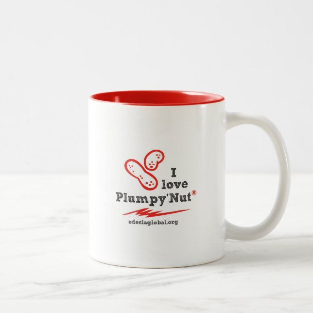 Liebe I Plumpy'Nut Tasse (Rechts)