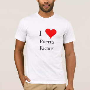 Liebe I Puertorikaner T-Shirt
