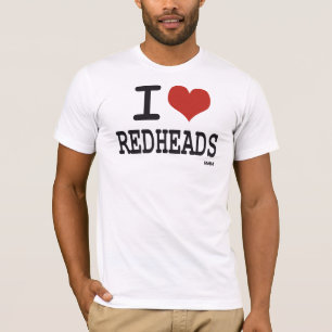 Liebe I Redheads T-Shirt