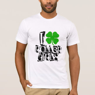 Liebe I Rollen-Mädchen T-Shirt