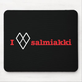 Liebe I salmiakki Mousepad