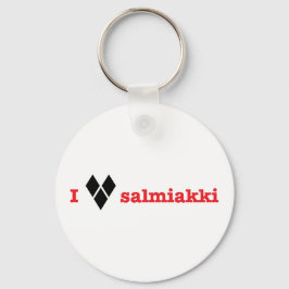 Liebe I salmiakki Schlüsselanhänger