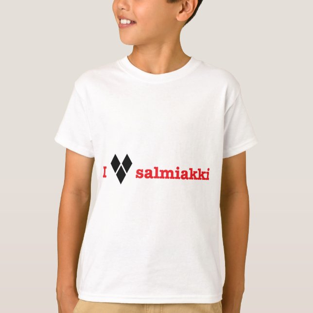 Liebe I salmiakki T-Shirt (Vorderseite)