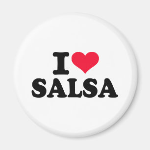Liebe I Salsa Magnet