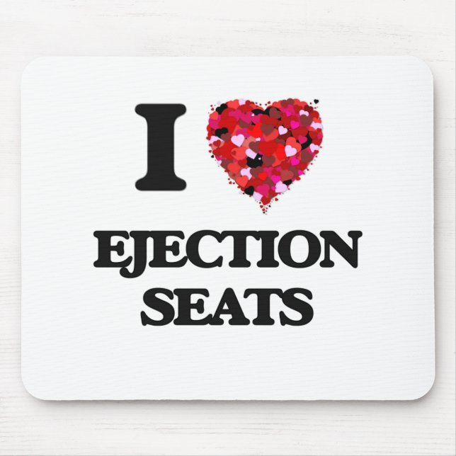 Liebe I Schleudersitze Mousepad (Vorne)