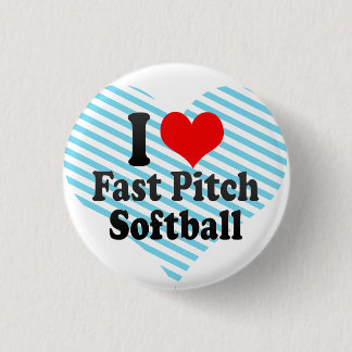 Liebe I schneller NeigungSoftball Button