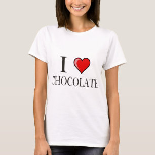 Liebe I Schokolade T-Shirt